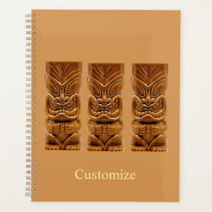 Agenda Escultura Tiki de oro Thunder_Cove
