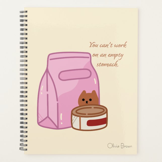 Agenda Ese gato con nombre es gracioso (Anverso)