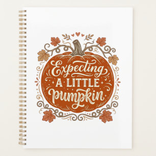 Agenda Esperando una pequeña calabaza de otoño Camiseta d