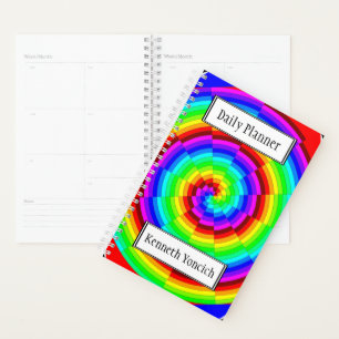 Agenda Espiral arcoiris de Kenneth Yoncich