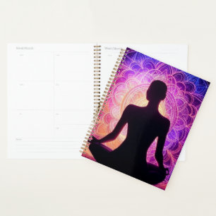Agenda Espiral de Mandala meditativa