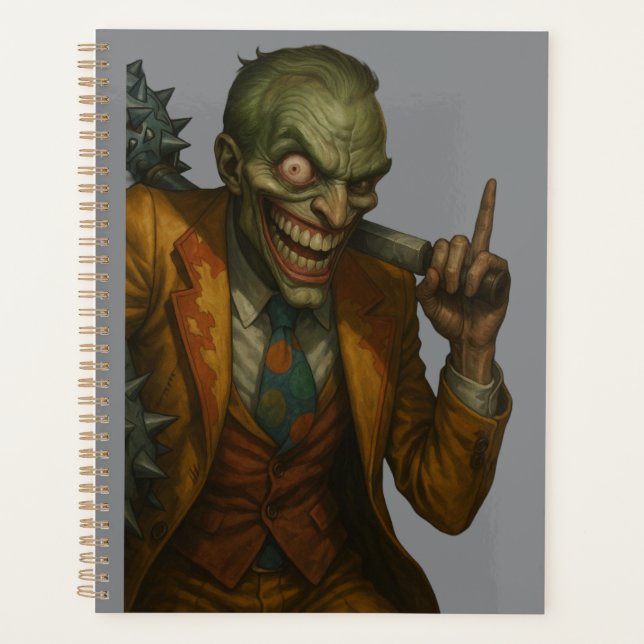 AGENDA ESPIRAL PALHAÇO (Anverso)