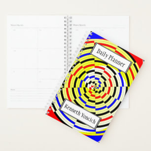 Agenda Espirales amarillas de Kenneth Yoncich