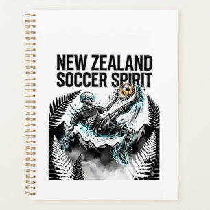 Agenda Espíritu Fútbol Nueva Zelanda Esqueleto Delantero 