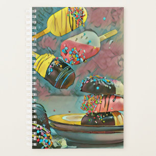 Agenda Espolvorear la paleta de chocolate