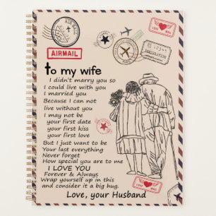 Agenda Esposa Amante A Mi Esposa Te Amo El Marido
