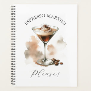 Agenda Espresso Martini Por Favor Cóctel Temático Lindo