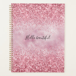 Agenda Espuma Purpurina de Glam Rosa Girly