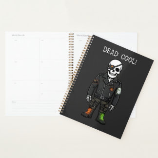 Agenda Esqueleto Motero Genial | Halloween