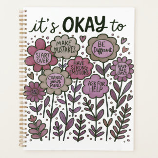 Agenda Está Bien Ser Floral Boho