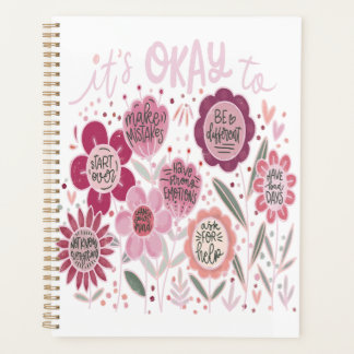 Agenda Está Bien Ser Floral Boho