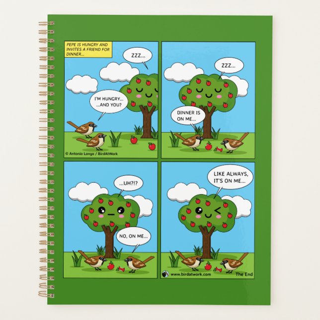 Agenda Está en mi... Cómic (Anverso)