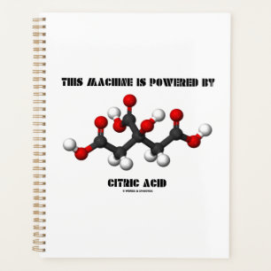 Agenda Esta Máquina Es Impulsada Por Química De Ácido Cít
