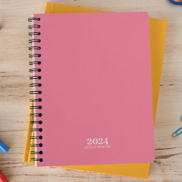 Agenda Estacionamiento personal ・ Bubblegum Pink 2024 sem