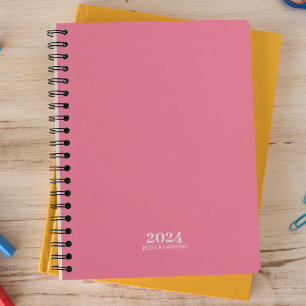 Agenda Estacionamiento personal ・ Bubblegum Pink 2024 sem