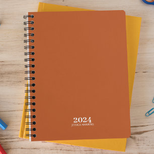 Agenda Estacionamiento personal ・ Semana con Naranja de c