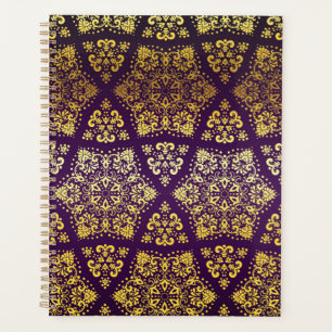 Agenda Estampado de brocado