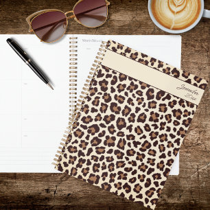 Agenda Estampado de Guepardo Sassy