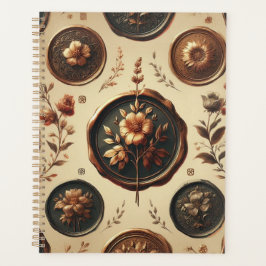 Agenda Estampilla de la Academia Oscura Vintage Gótica Fi