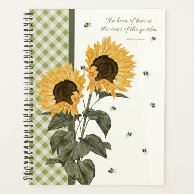 Agenda Estándar (8,5" x 11"), cubierta suave, espiral neg (Anverso)