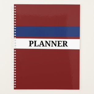 Agenda Estándar (8,5" x 11"), cubierta suave, espiral neg