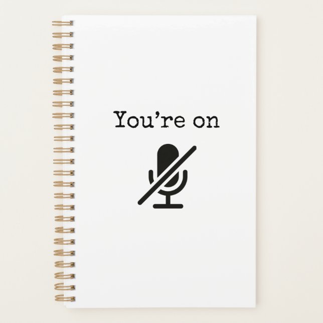 Agenda Estás en Mute Funny (Anverso)