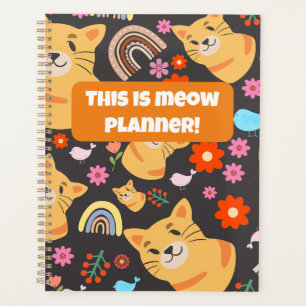 Agenda "¡Este es Meow Planner! Un regalo para los amantes
