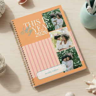 Agenda Este Es Mi Año Cuadrícula de Fotos Motivacional