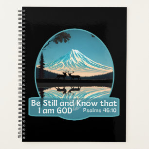 Agenda Estén quietos y sepan que yo soy Dios Versículo de