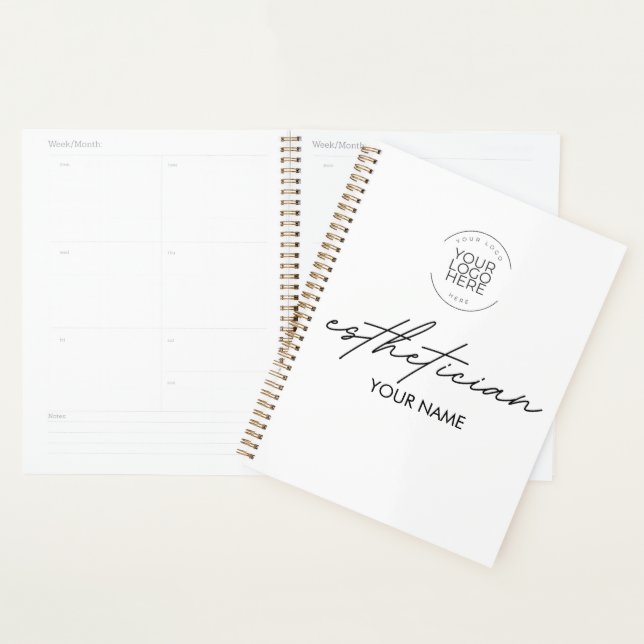 Agenda Esthetician Notebook - Personalized Gift (Demostración)