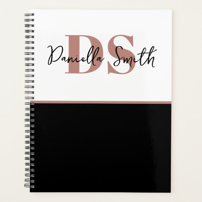 Agenda Estilista Minimalista Moderno (Anverso)