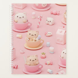 Agenda Estilo Harajuku: Gatitos en tazas de Natasha Us