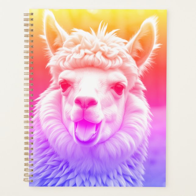 Agenda Estilo Llamazing (Anverso)