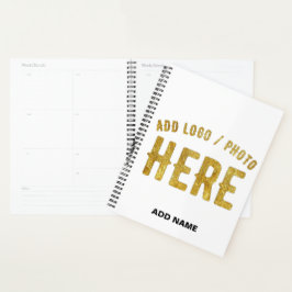 AGENDA ESTILO MODERNO PERSONALIZABLE BLANCO VERIFICADO DE