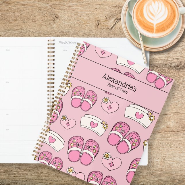 Agenda Estilo Retro Adorable Enfermera (Subido por el creador)