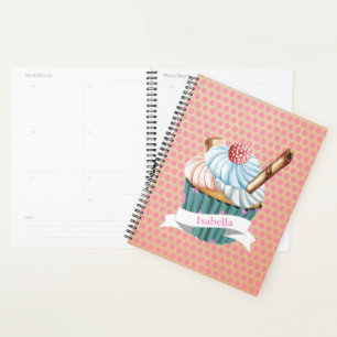 Agenda estilo retro para los amantes de los quequitos