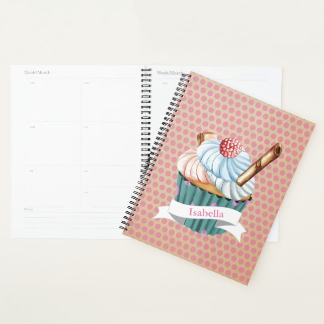 Agenda estilo retro para los amantes de los quequitos (Demostración)