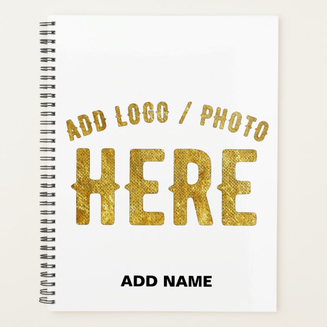 AGENDA ESTILOSO MODERNO PERSONALIZABLE BLANCO MARCA VERIF (Anverso)