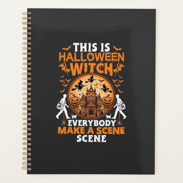 Agenda Esto es Halloween (Anverso)