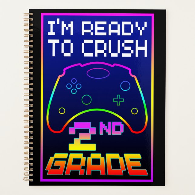 AGENDA ESTOY LISTO PARA APLASTAR 2º GRADO (Anverso)
