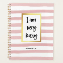 Estoy muy ocupado | Bandas acuáticas rosas y oro