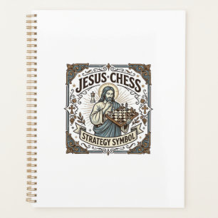 Agenda Estrategia de Ajedrez de Jesús Símbolo Estrategia