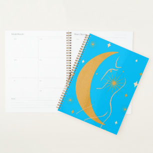 Agenda Estrella de arte de línea femenina de astrología z