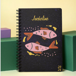 Agenda Estrella espacial Astrológica de Pisces Horoscope 