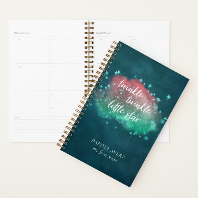 Agenda Estrella pequeña Twinkle | Libro oscuro de bebés d (Demostración)