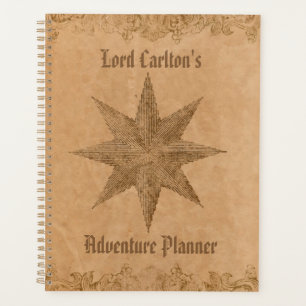 Agenda Estrella personalizada de Steampunk