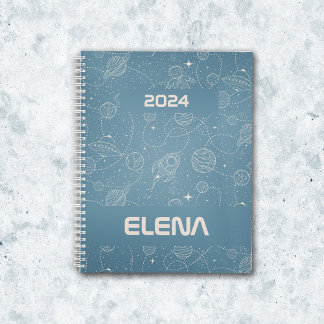 Agenda Estrella universal de galaxia de exploración espac