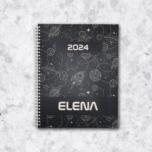 Agenda Estrella universal de galaxia de exploración espac
