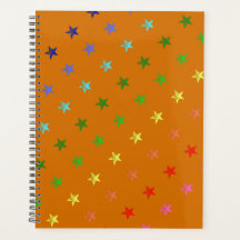 Estrellas multicolores de Crayon