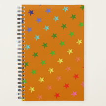 Estrellas multicolores de Crayon